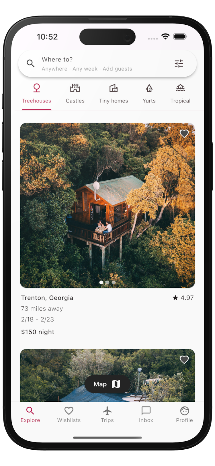 Vacation Rental App screenshot